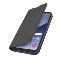 Carcasa flip cover SBS Smooth Wallet compatibila cu Xiaomi 15 Pro, Negru