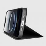 Carcasa flip cover SBS Smooth Wallet compatibila cu iPhone 16e, Negru 4 - lerato.ro