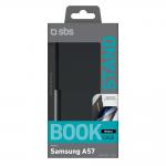 Husa flip cover SBS Smooth Wallet compatibila cu Samsung Galaxy A57 5G, Negru 3 - lerato.ro