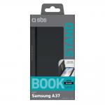 Husa flip cover SBS Smooth Wallet compatibila cu Samsung Galaxy A37 5G, Negru 3 - lerato.ro