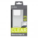 Carcasa SBS Skinny Cover compatibila cu Motorola Edge 70, Transparent 3 - lerato.ro