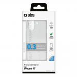 Carcasa SBS Skinny Cover compatibila cu iPhone 17, Transparent 3 - lerato.ro