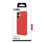 Carcasa SBS Instinct compatibila cu iPhone 16, Rosu 3 - lerato.ro