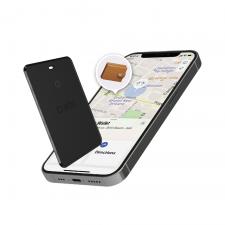 Dispozitiv anti pierdere tip card SBS Track My Card, Bluetooth 5.2, Raza de actiune 50m, Baterie reincarcabila, IP65, Compatibil cu Android si iOS, Negru