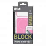 Husa SBS Block cu MagSafe compatibila cu iPhone 18 Pro Max / 17 Pro Max, Roz 3 - lerato.ro