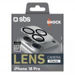 Folie sticla camera foto SBS Lens Camera Protector compatibila cu iPhone 18 Pro, Transparent 3 - lerato.ro