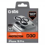 Folie sticla camera foto SBS D3O compatibila cu iPhone 18 Pro, Transparent 3 - lerato.ro
