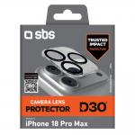 Protectie camera foto SBS D3O compatibila cu iPhone 18 Pro Max, Transparent 3 - lerato.ro