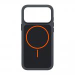 Husa SBS D3O Core cu MagSafe compatibila cu iPhone 18 Pro / 17 Pro, Negru / Portocaliu 2 - lerato.ro