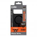 Husa SBS D3O Force cu MagSafe compatibila cu iPhone 18 Pro / 17 Pro, Negru 3 - lerato.ro
