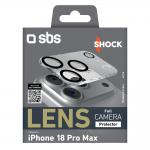 Protectie camera foto SBS Full Camera Lens Protector compatibila cu iPhone 18 Pro Max, Transparent 3 - lerato.ro
