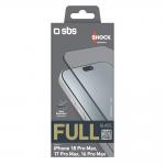 Folie sticla securizata SBS Full Glass compatibila cu iPhone 18 Pro Max / 17 Pro Max, Negru 3 - lerato.ro