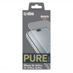 Folie sticla securizata SBS Pure Glass compatibila cu iPhone 18 Pro / 17 Pro, Transparent 3 - lerato.ro