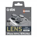 Protectie camera foto SBS Lens Single Camera Protector compatibila cu iPhone 18 Pro Max / 18 Pro, Negru 3 - lerato.ro