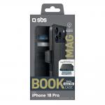 Husa flip cover SBS Wallet Classic Mag cu MagSafe compatibila cu iPhone 18 Pro, Negru 3 - lerato.ro