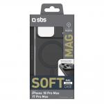 Husa SBS Instinct Mag cu MagSafe compatibila cu iPhone 18 Pro Max / 17 Pro Max, Negru 3 - lerato.ro