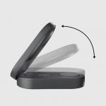 Stand 3 in 1 cu incarcare wireless SBS Power Dock compatibil MagSafe, 15W, USB-C, Negru 7 - lerato.ro