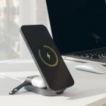 Stand 3 in 1 cu incarcare wireless SBS Power Dock compatibil MagSafe, 15W, USB-C, Negru 10 - lerato.ro