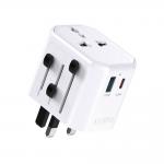 Adaptor retea SBS TEADAPTUSBTCUNI, 1x USB-A, 1x USB-C, 20W, Compatibil cu prize EU/UK/US/AU, Alb 2 - lerato.ro