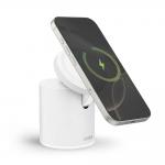 Stand cu incarcare wireless SBS compatibil MagSafe, 15W, USB-C, Alb 2 - lerato.ro