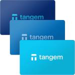 Portofel electronic Tangem 3 Card Set, pentru monede virtuale, NFT si altele, Electric Night 7 - lerato.ro