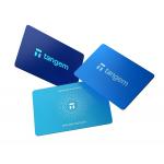 Portofel electronic Tangem 3 Card Set, pentru monede virtuale, NFT si altele, Electric Night 2 - lerato.ro