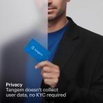 Portofel electronic Tangem 3 Card Set, pentru monede virtuale, NFT si altele, Electric Night 3 - lerato.ro