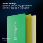 Portofel electronic Tangem 3 Card Set, pentru monede virtuale, NFT si altele, Sun Drop 6 - lerato.ro