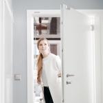 Senzor pentru usa Tedee, Control de la distanta prin Teedee Bridge, Bluetooth, Autonomie CR2032 2 ani, Alb 3 - lerato.ro