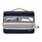 Geanta universala laptop 14 inch Tomtoc Defender A14, Navy Blue 4 - lerato.ro