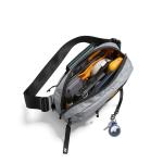 Borseta universala Tomtoc Aviator, Marime M, 2.5L, 26 × 13,5 × 8.5 cm, Gri 10 - lerato.ro