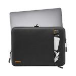 Husa Tomtoc Sleeve compatibila cu laptop 14 inch, Negru 4 - lerato.ro