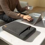 Husa Tomtoc Sleeve compatibila cu laptop 14 inch, Negru 7 - lerato.ro