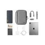 Husa Tomtoc FancyCase Plus compatibila cu tableta 11 inch, Gri 11 - lerato.ro