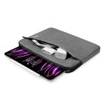 Husa Tomtoc Sleeve compatibila cu tableta 11 / 10.9 inch, Gri 8 - lerato.ro