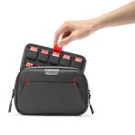 Husa Tomtoc Arccos pentru jocuri si accesorii Nintendo Switch/OLED/Lite, Negru 12 - lerato.ro