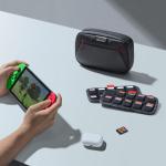Husa Tomtoc Arccos pentru jocuri si accesorii Nintendo Switch/OLED/Lite, Negru 19 - lerato.ro