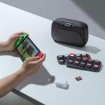 Husa Tomtoc Arccos pentru jocuri si accesorii Nintendo Switch/OLED/Lite, Negru 20 - lerato.ro