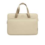 Geanta Tomtoc Shoulder Bag compatibila cu laptop 14 inch, Khaki 2 - lerato.ro