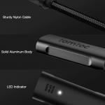 Adaptor video Tomtoc, USB-C tata la DisplayPort mama, 8K, 60Hz, Negru / Gri 7 - lerato.ro