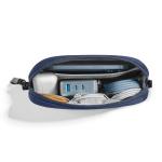Organizator cabluri Tomtoc Light T12, Husa de depozitare accesorii mici, 21 x 13 x 5 cm, Navy Blue 8 - lerato.ro