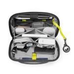 Organizator cabluri Tomtoc Navigator, Husa de depozitare accesorii mici, 26 x 15 x 10, Navy Blue 6 - lerato.ro