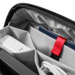 Organizator cabluri Tomtoc Navigator, Husa de depozitare accesorii mici, 26 x 15 x 10, Negru 14 - lerato.ro