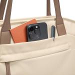 Geanta Tomtoc Versatile T23 Tote Bag M compatibila cu laptop 16 inch, Khaki 16 - lerato.ro