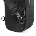 Borseta universala Tomtoc Navigator T24 Sling, Marime M, Capacitate 7L, 40 × 25 × 12 cm, Negru 8 - lerato.ro