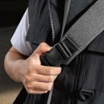 Borseta universala Tomtoc Navigator T24 Sling, Marime M, Capacitate 7L, 40 × 25 × 12 cm, Gri 11 - lerato.ro