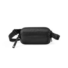 Borseta alergare, Borseta universala Tomtoc Aviator, Marime S, 1.5L, 21 × 11.5 × 6.5 cm, Negru, lerato.ro
