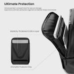 Rucsac pentru laptop Tomtoc Voyage T50 compatibil cu laptop 16 inch, Capacitate 20L, 45 × 33 × 17 cm, Negru 19 - lerato.ro