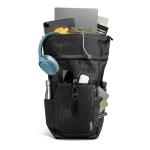 Rucsac pentru laptop Tomtoc Navigator T61 compatibil cu laptop 17.3 inch, Capacitate 30L, 46 × 33 × 17 cm, Negru 4 - lerato.ro
