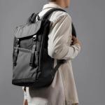 Rucsac pentru laptop Tomtoc Slash T64 compatibil cu laptop 14 inch, Capacitate 18L, 44 × 31 × 14 cm, Negru 10 - lerato.ro